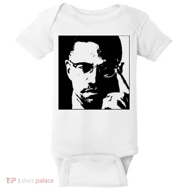 Malcolm X Baby Bodysuit