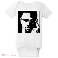 Malcolm X Baby Bodysuit thumb 0