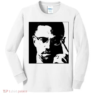Malcolm X Kids Long Sleeve Shirt