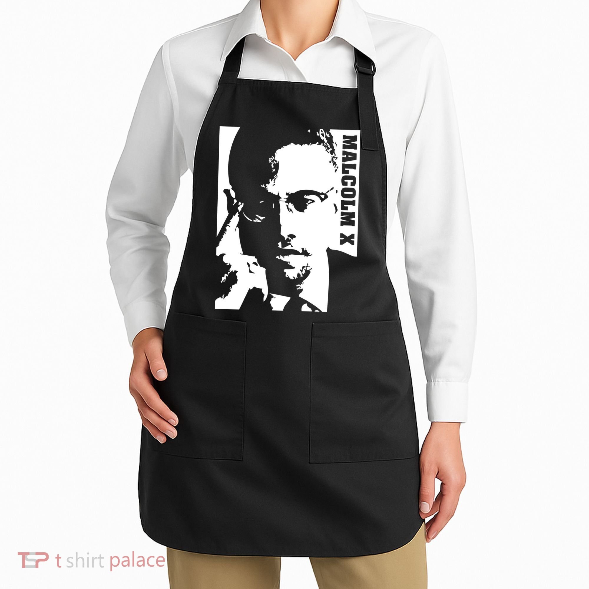 Malcolm X Apron