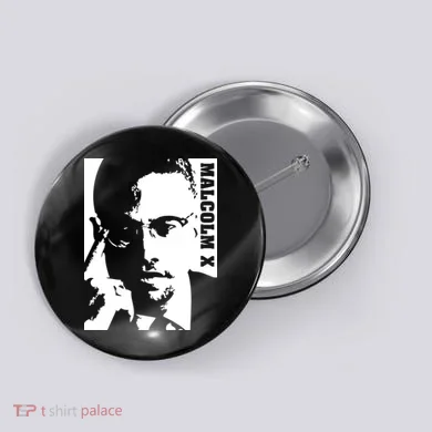 Malcolm X Button