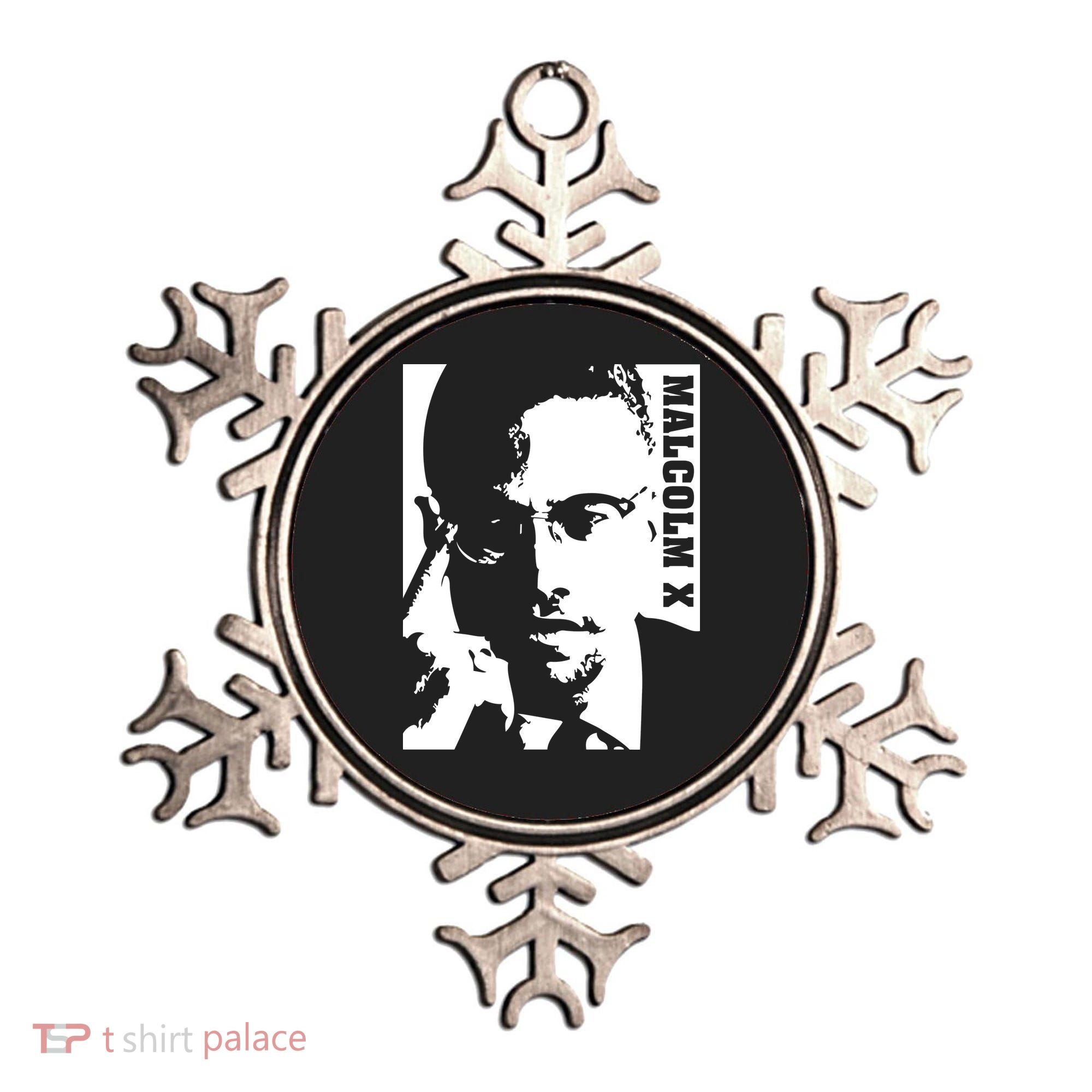 Malcolm X Ornament