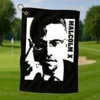 Malcolm X Golf Towel thumb 1