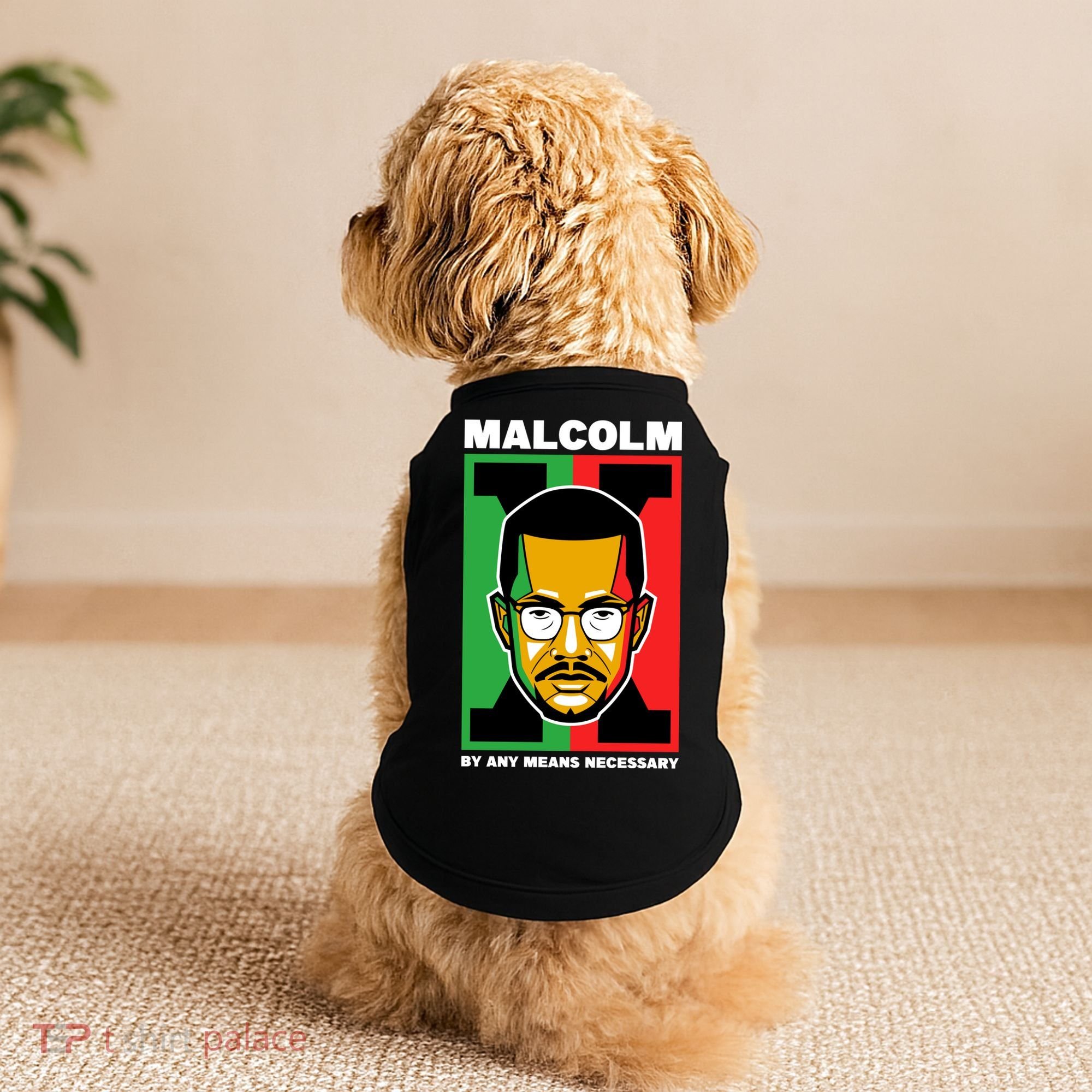 MALCOLM X NECESSARY Doggie Tank