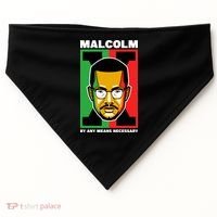 MALCOLM X NECESSARY USA-Made Doggie Bandana thumb 0