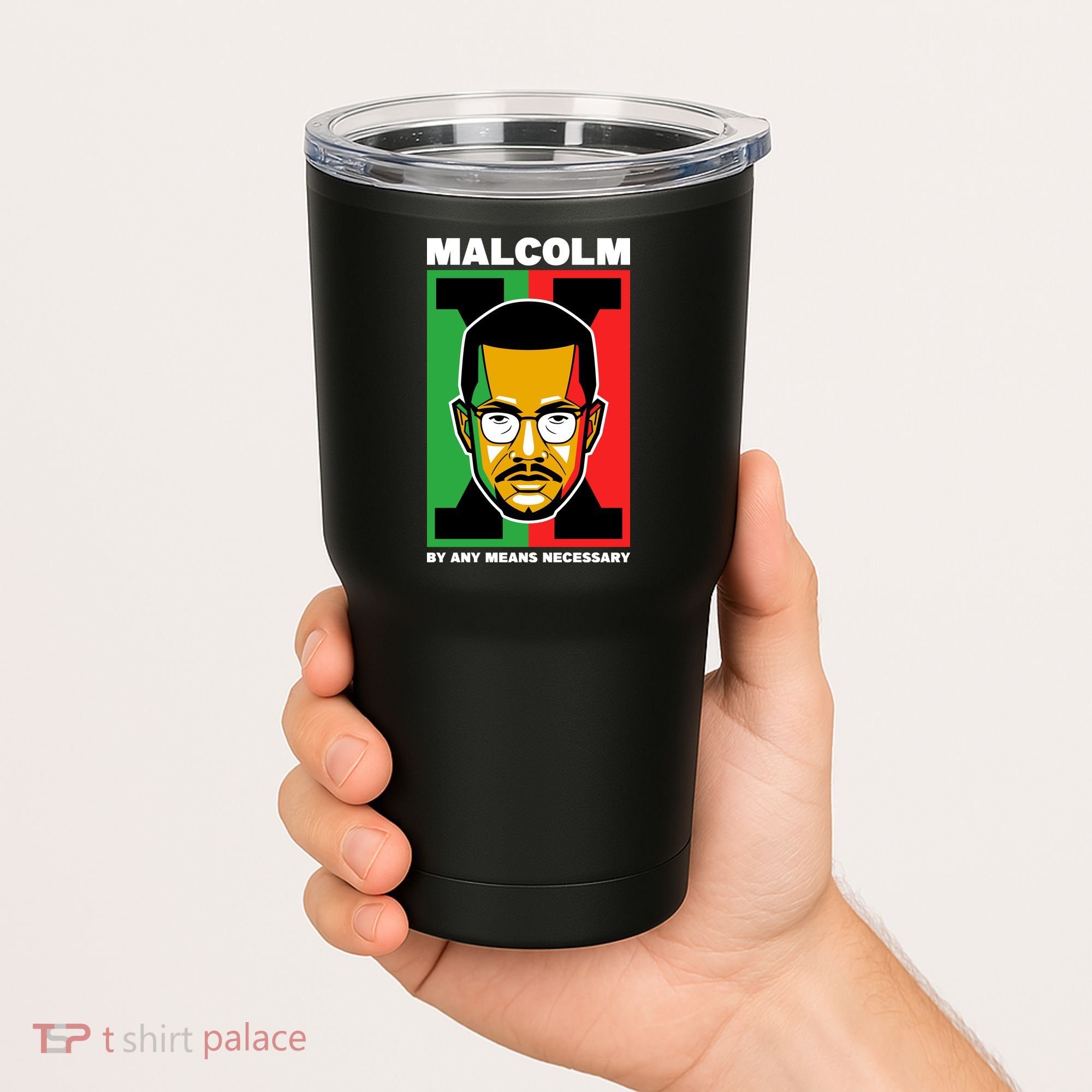 MALCOLM X NECESSARY Tumbler