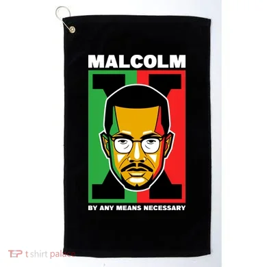 MALCOLM X NECESSARY Golf Towel