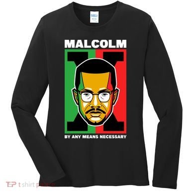 MALCOLM X NECESSARY Women's Long Sleeve Shirt