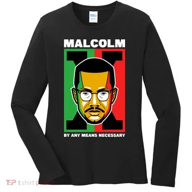 MALCOLM X NECESSARY Women's Long Sleeve Shirt