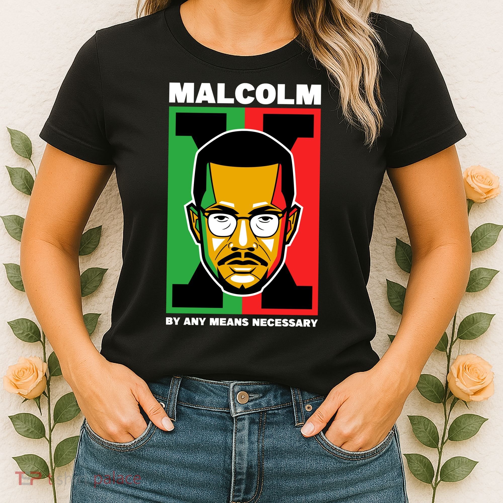 MALCOLM X NECESSARY Women's T-Shirt