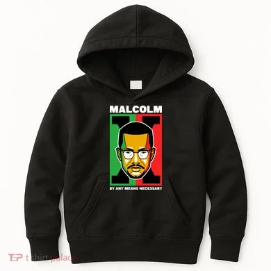 MALCOLM X NECESSARY Kids Hoodie