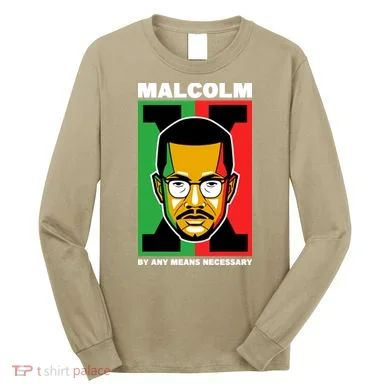 MALCOLM X NECESSARY Long Sleeve Shirt
