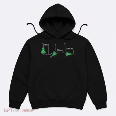 merry xmas tree math christmas  Hoodie
