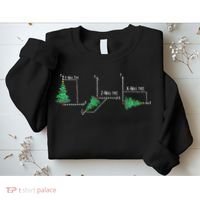 merry xmas tree math christmas  Sweatshirt thumb 2
