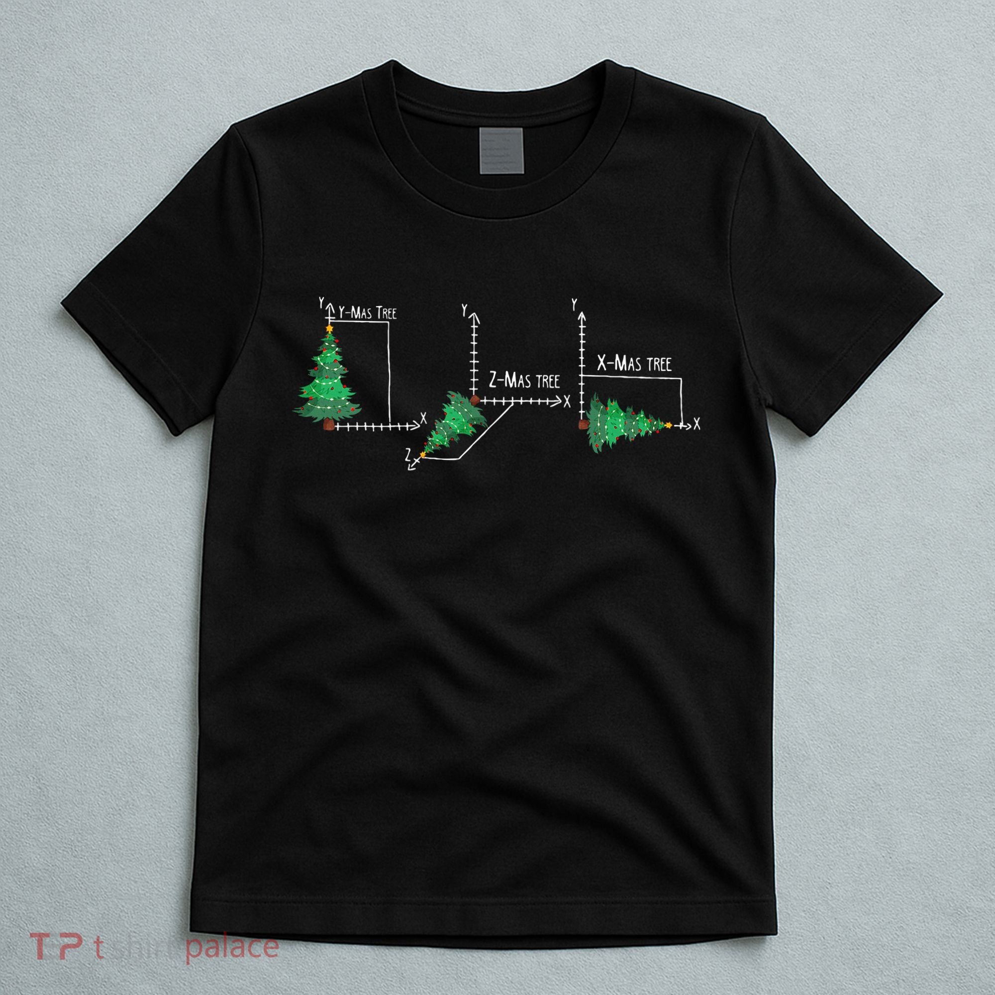 merry xmas tree math christmas  T-Shirt