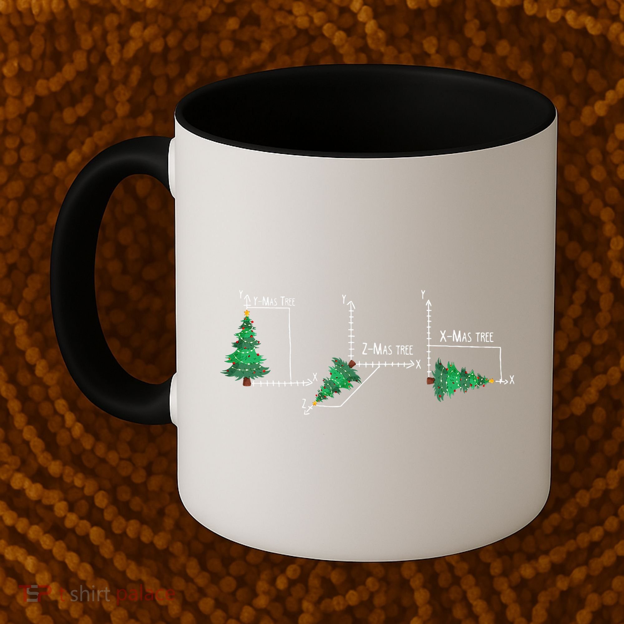 merry xmas tree math christmas  Coffee Mug