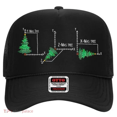 merry xmas tree math christmas Hat