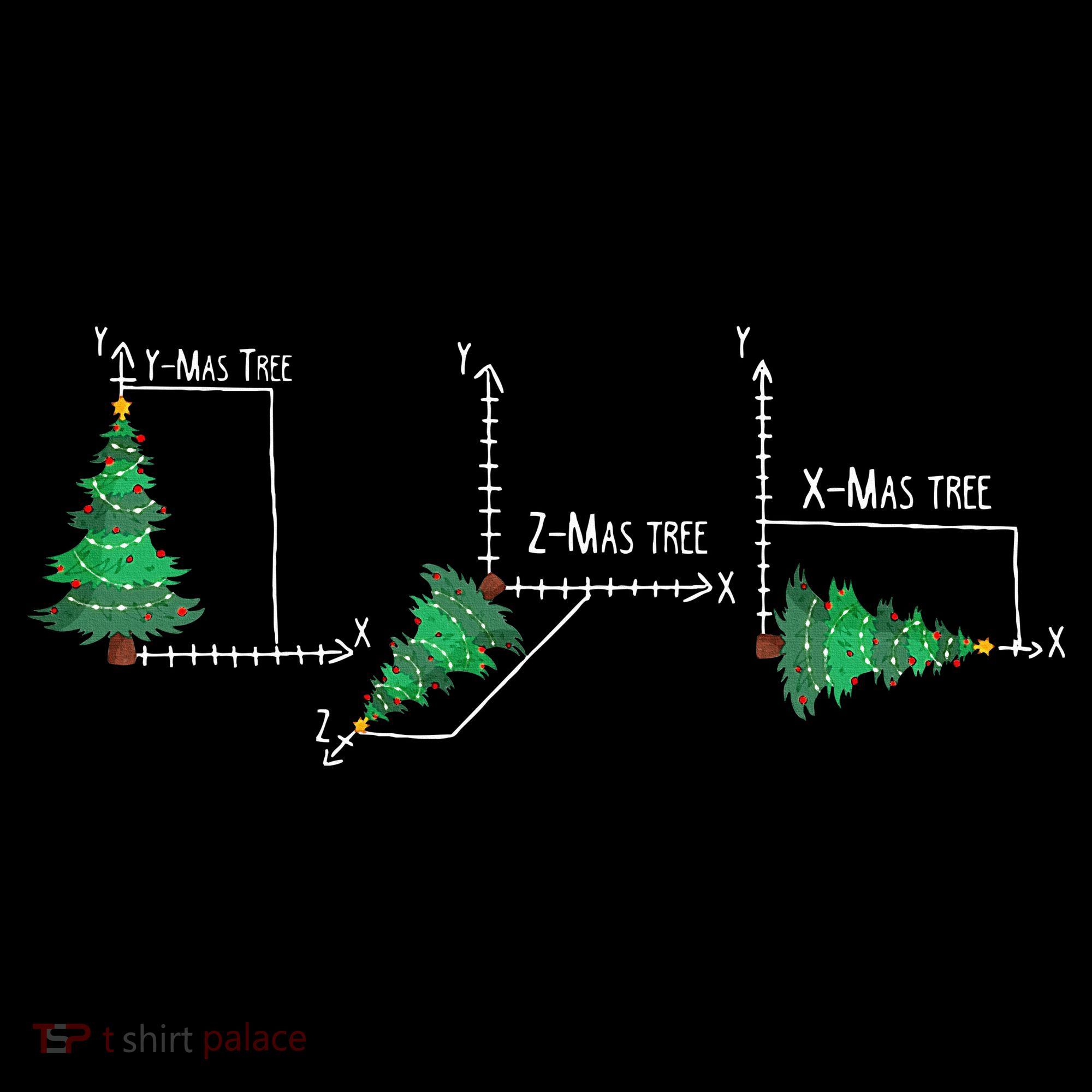merry xmas tree math christmas  Kids Sweatshirt