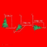 merry xmas tree math christmas  Santa Hat thumb 1