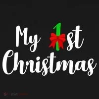 My 1st Christmas Women's Hoodie thumb 2