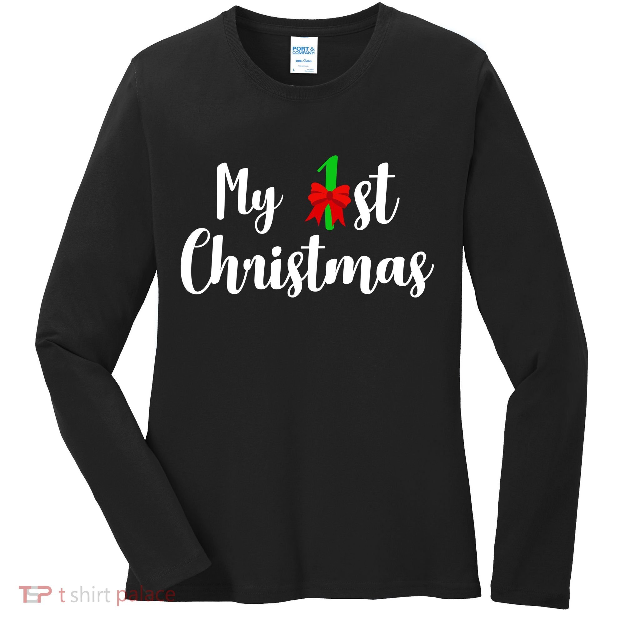 My 1st Christmas Women's Long Sleeve Shirt