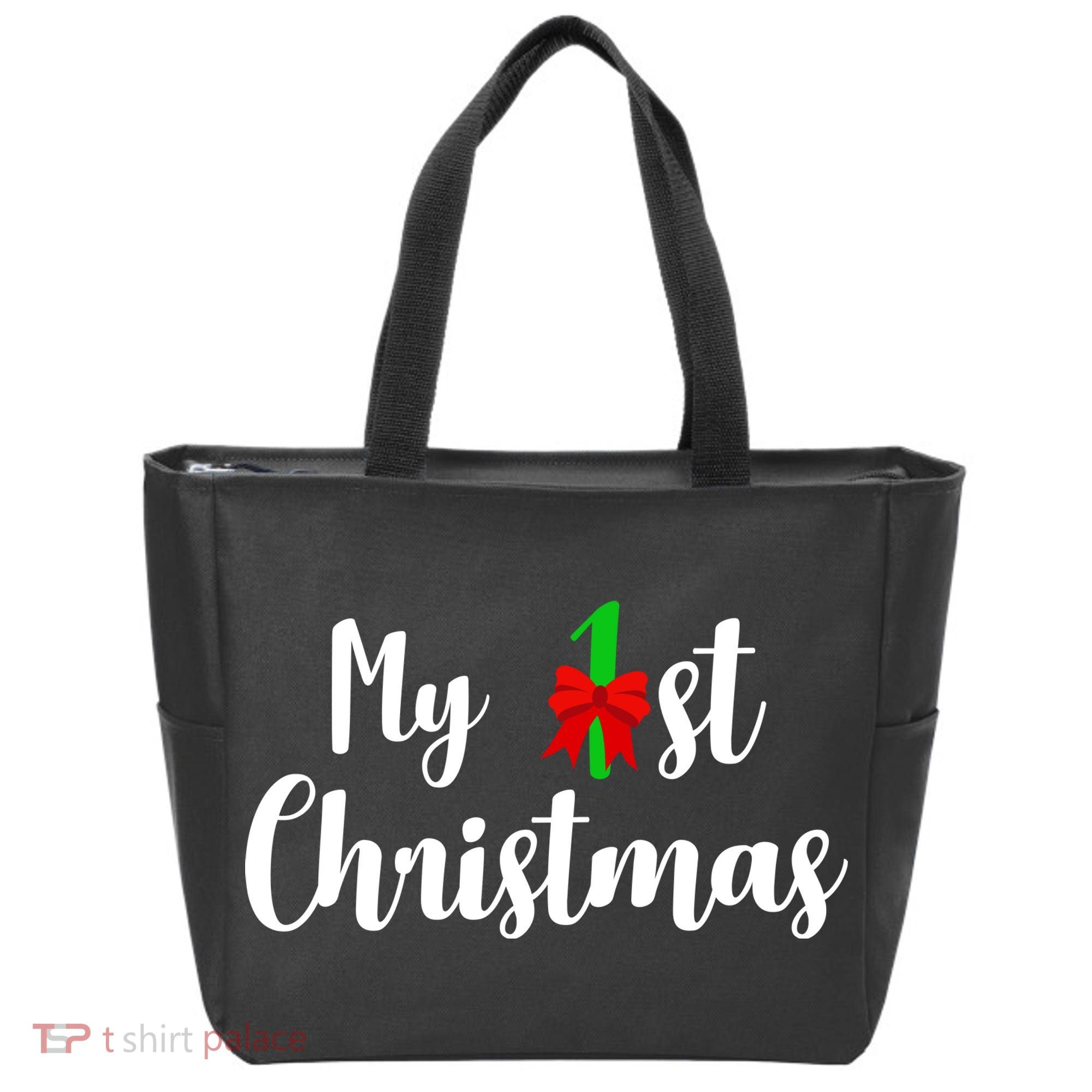My 1st Christmas Tote Bag