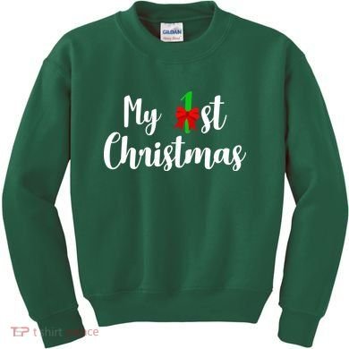 My 1st Christmas Kids Sweatshirt