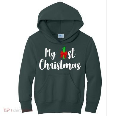 My 1st Christmas Kids Hoodie