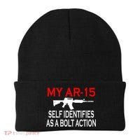 My AR-15 Self Identifies As A Bolt Action Beanie thumb 0