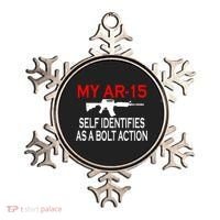 My AR-15 Self Identifies As A Bolt Action Ornament thumb 0
