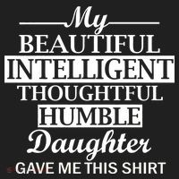 My Beautiful Intelligent Daughter Gave Me This Beanie thumb 2