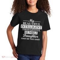 My Beautiful Intelligent Daughter Gave Me This Kids T-Shirt thumb 2