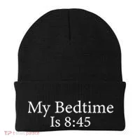 My Bedtime Is 8:45 Beanie thumb 0