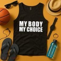 My Body My Choice Anti Donald Trump Tank Top thumb 4