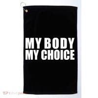 My Body My Choice Anti Donald Trump Golf Towel thumb 0