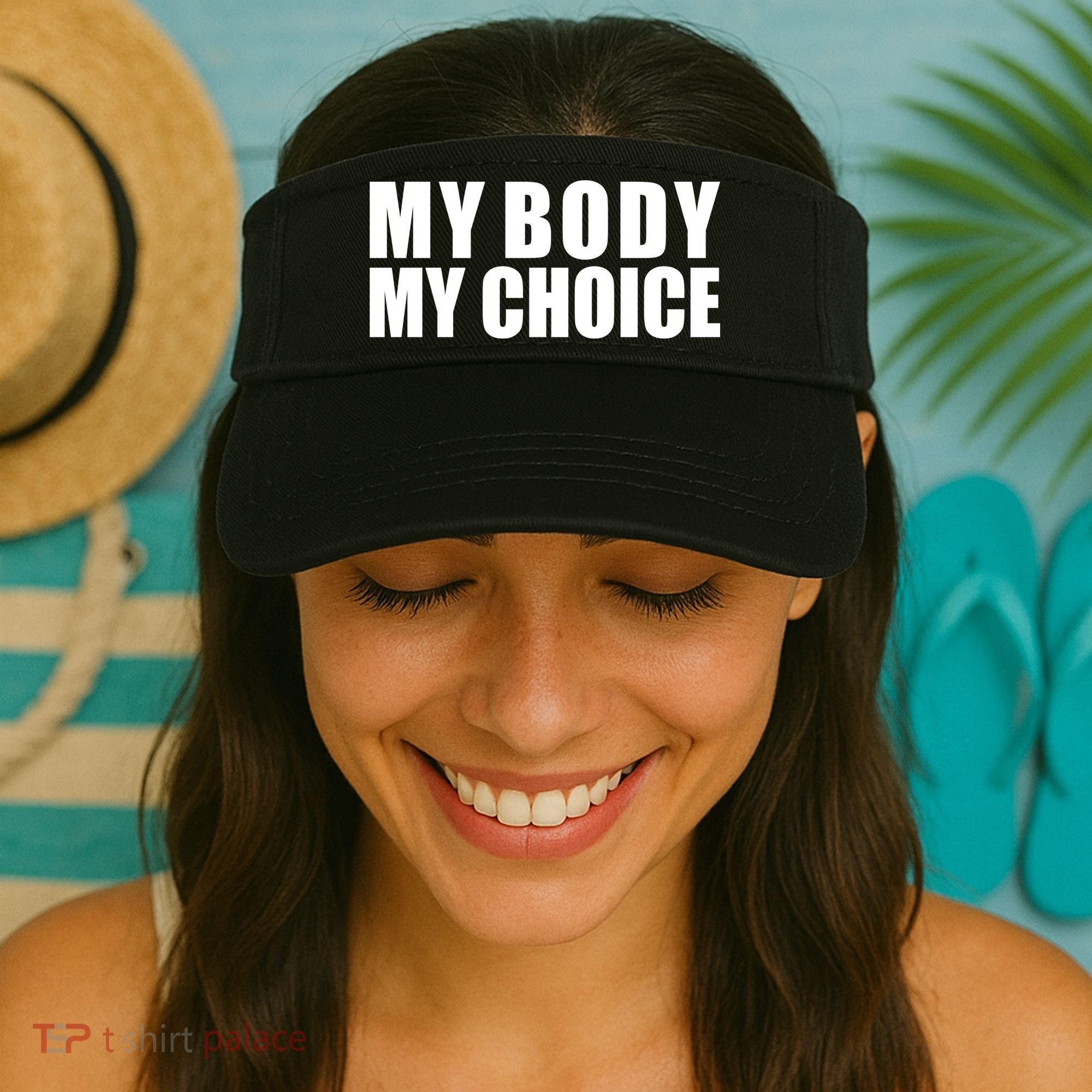My Body My Choice Anti Donald Trump Visor