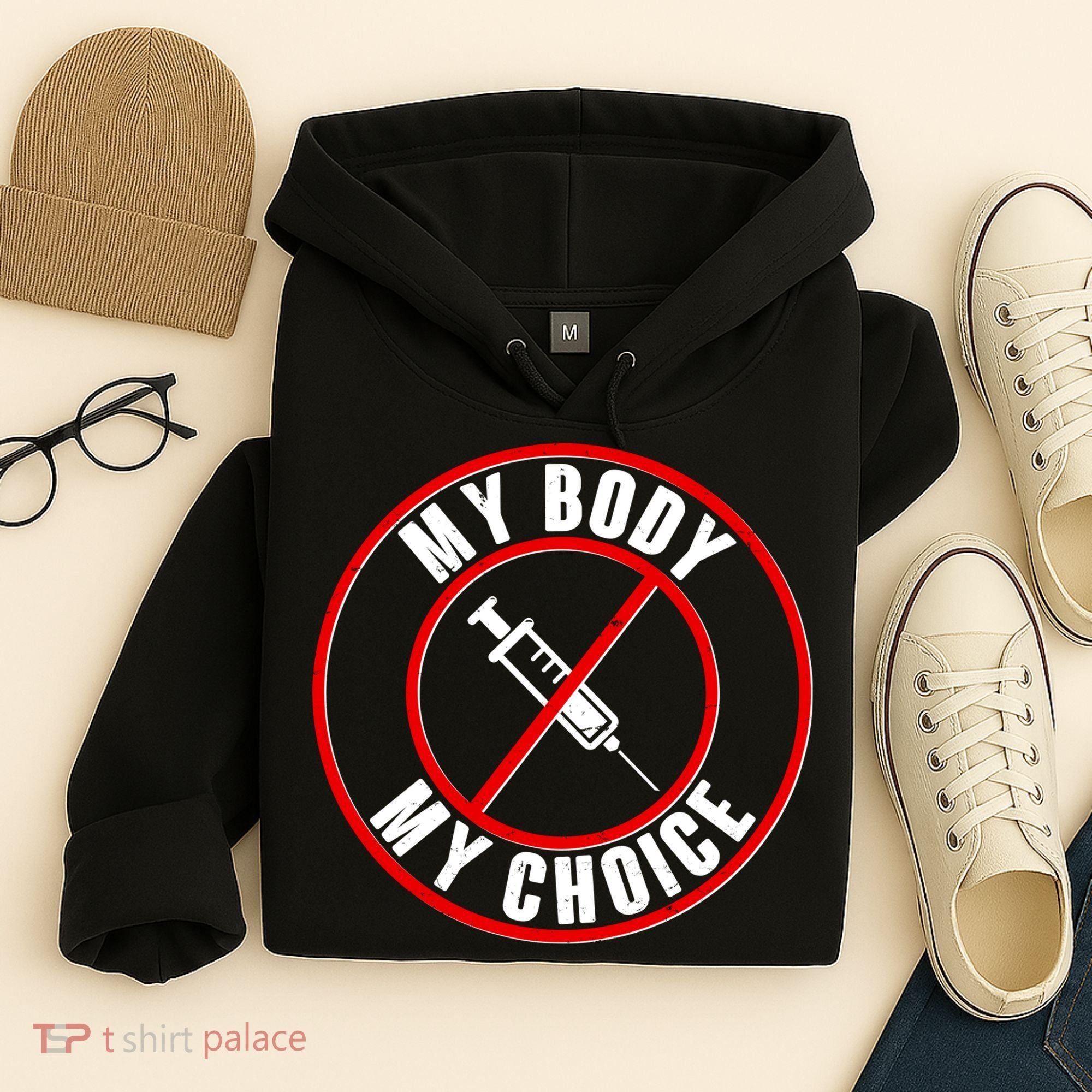 My Body My Choice Anti Vaccine Hoodie