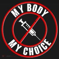My Body My Choice Anti Vaccine Sweatshirt thumb 3