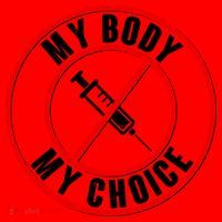 My Body My Choice Anti Vaccine Santa Hat thumb 1