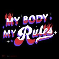 My Body My Rules Toddler Hoodie thumb 2