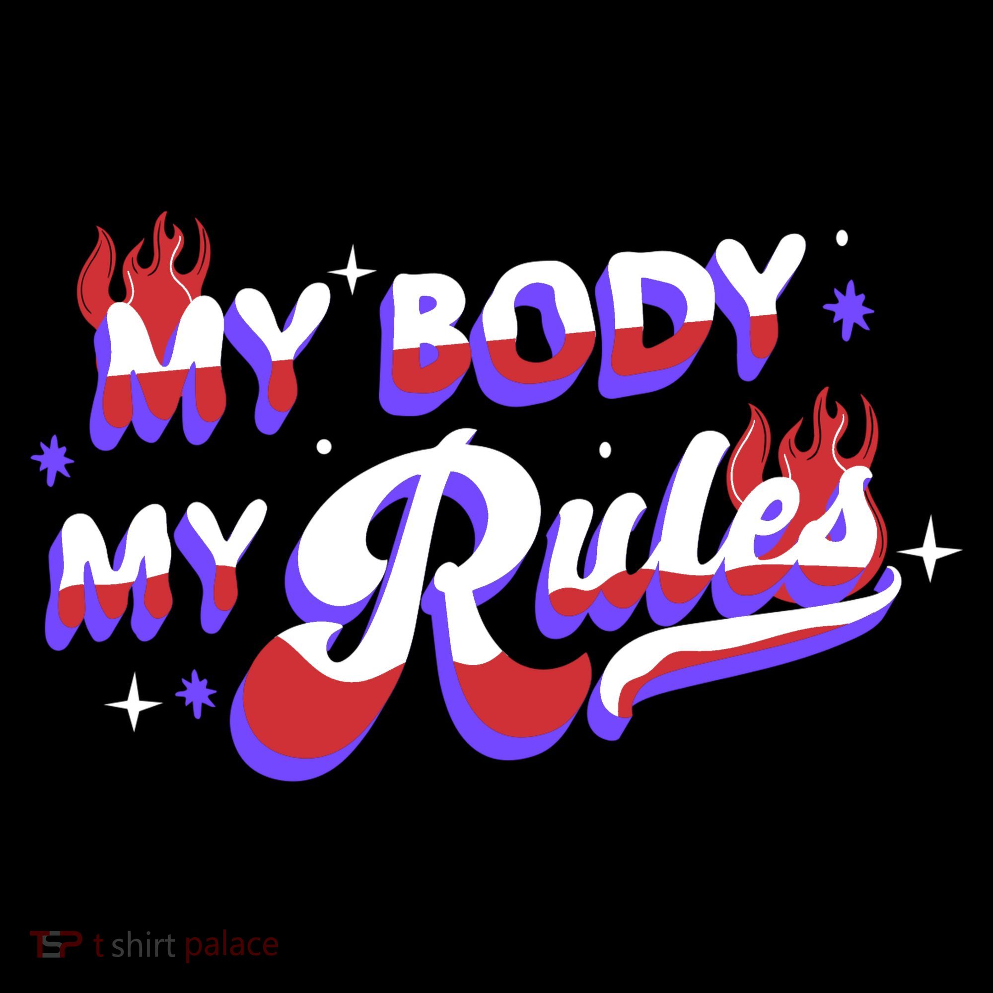 My Body My Rules Toddler Hoodie