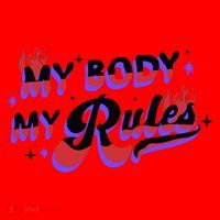 My Body My Rules Santa Hat thumb 1