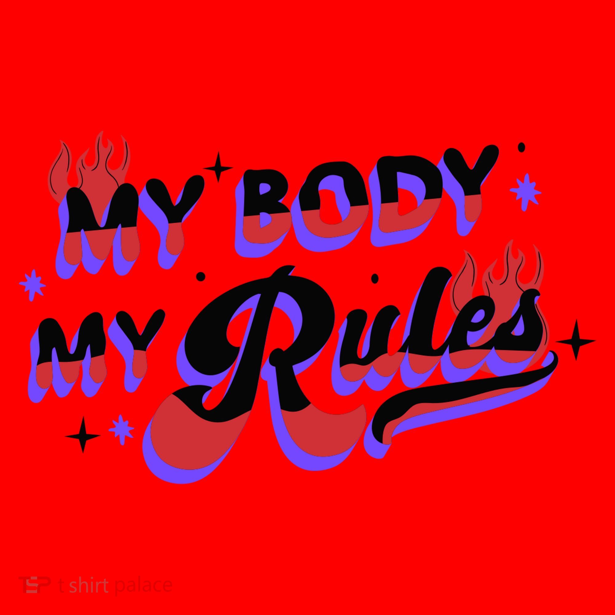 My Body My Rules Santa Hat