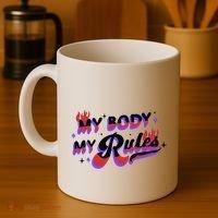 My Body My Rules Coffee Mug thumb 4