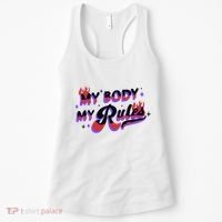 My Body My Rules Women's Tank Top thumb 0
