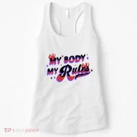 My Body My Rules Women's Tank Top thumb 0