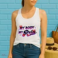 My Body My Rules Women's Tank Top thumb 2