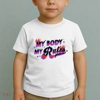 My Body My Rules Toddler T-Shirt thumb 2