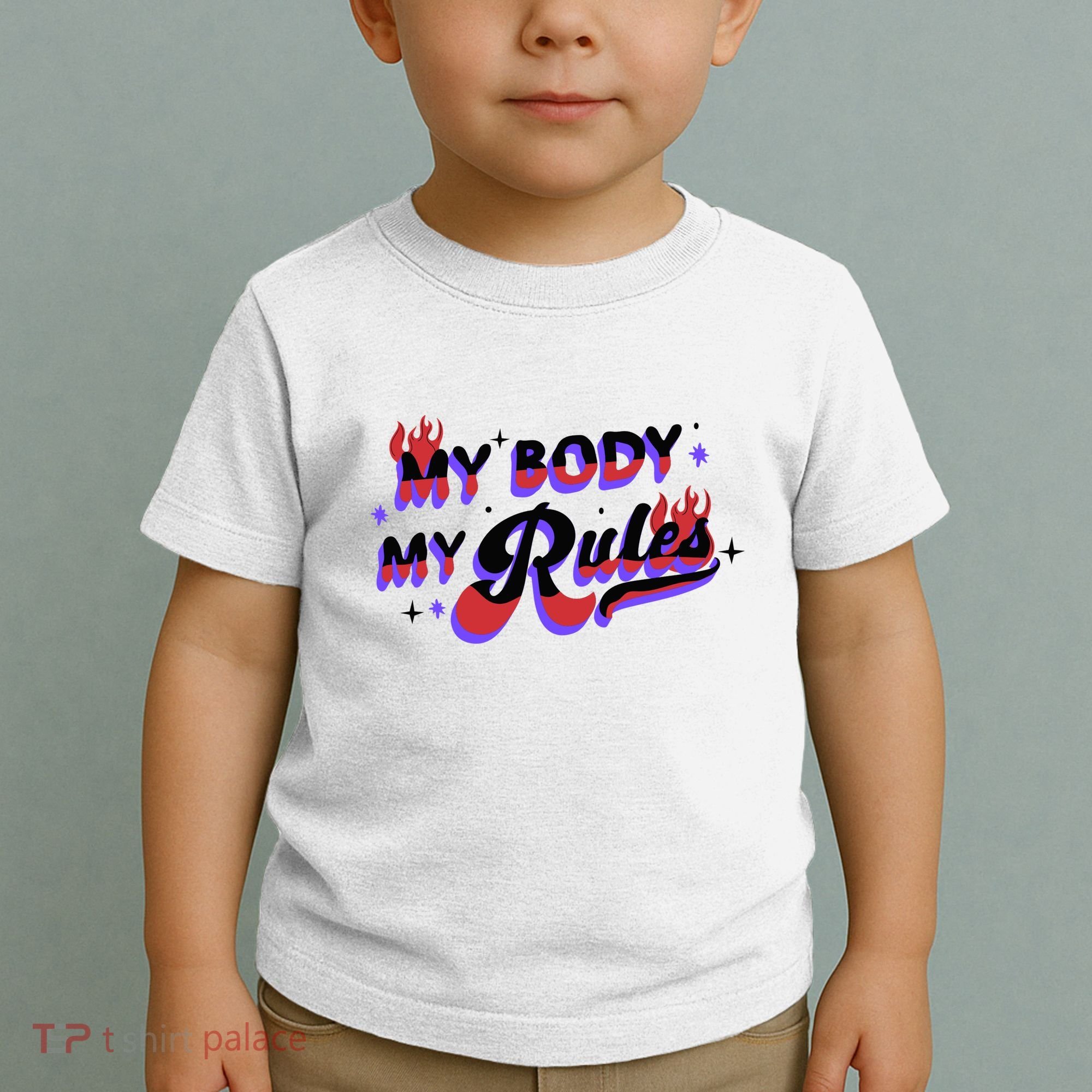 My Body My Rules Toddler T-Shirt