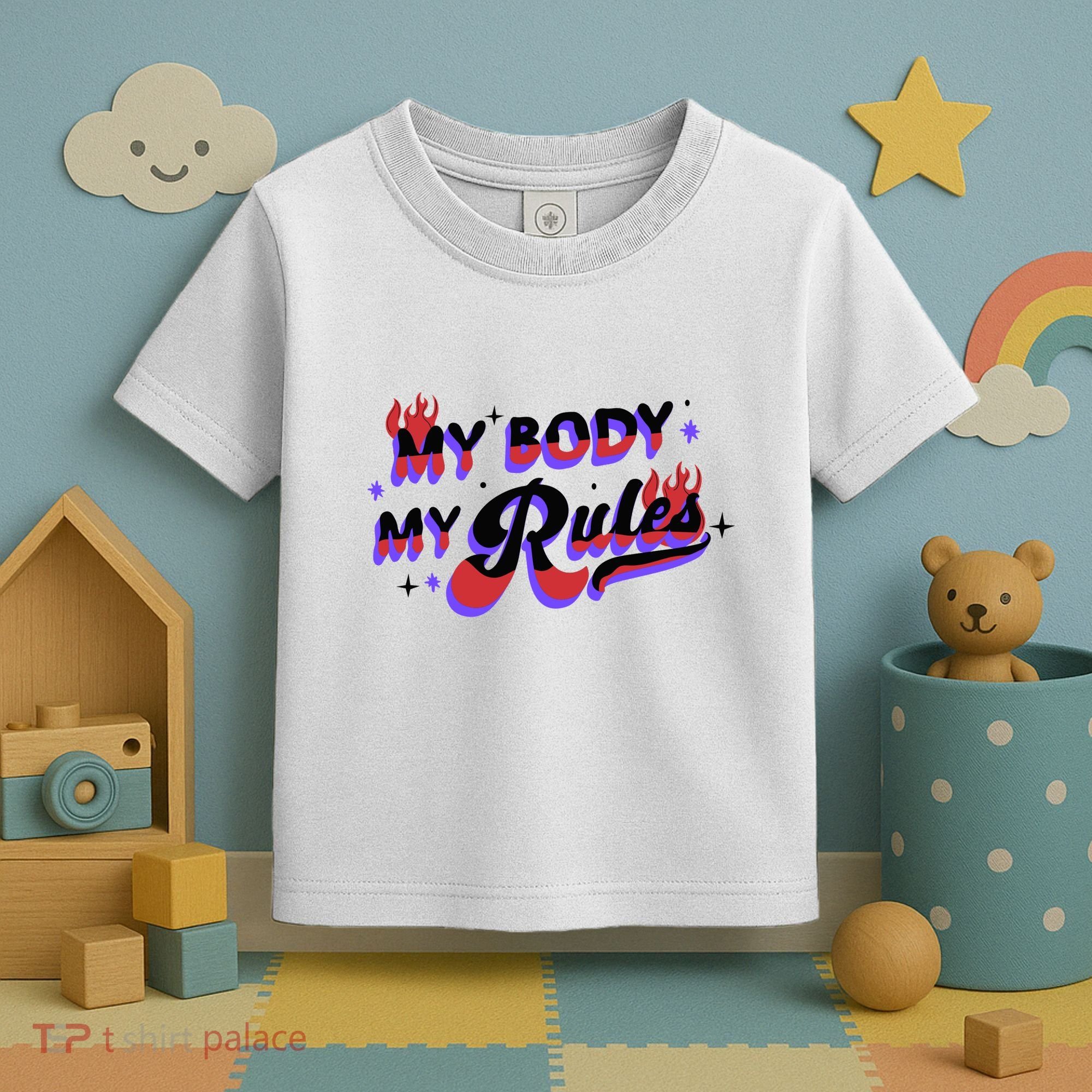 My Body My Rules Toddler T-Shirt